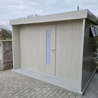 Casetta giardino Venezia in pvc mt. 2 x 2