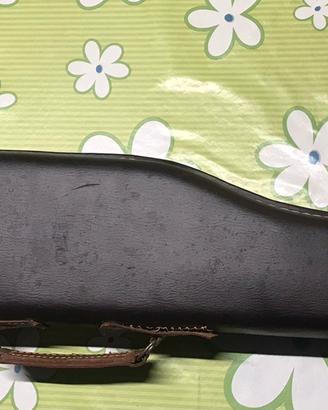 Fodero in cuoio per sivrapoosti e doppietta