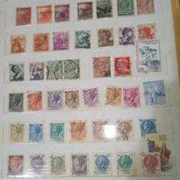 Lotto fogli Francobolli lira italiana