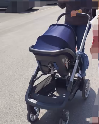 Trio Inglesina Aptica blu