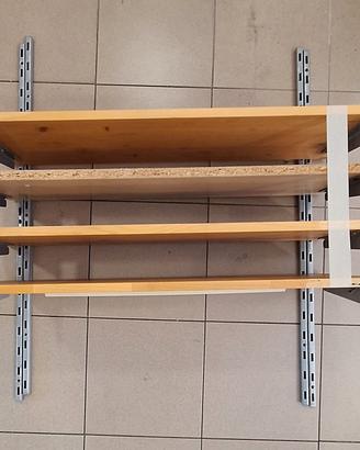 libreria a 4 scaffali su cremagliera