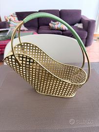 Portabottiglia in ottone