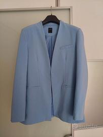 Blazer azzurro pastello