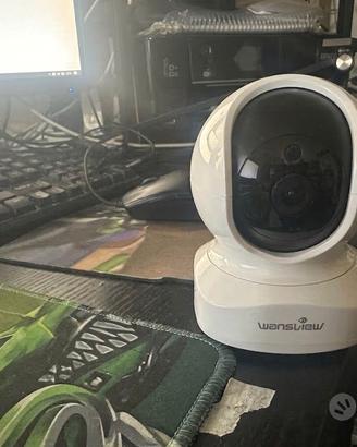 Telecamere Q5 Wansview wifi Bianca