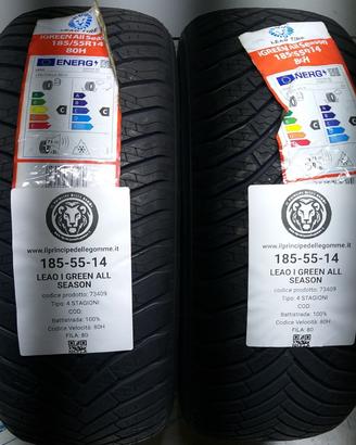 2 GOMME 185 55 14 LEAO A73409