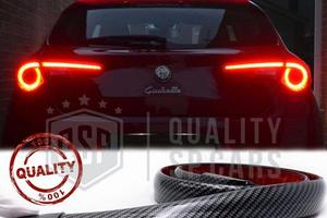 SPOILER LED Posteriore Auto in CARBON Striscia LED