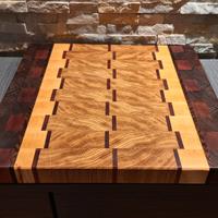 tagliere in legno pregiato contro fibra