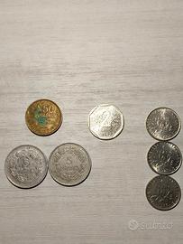 🇫🇷 Set monete Francs di vari anni 🇫🇷