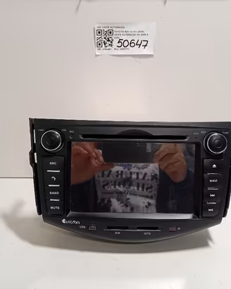 AUTORADIO MP3 TOYOTA Rav4 4° Serie UNITÀ AUTORAD