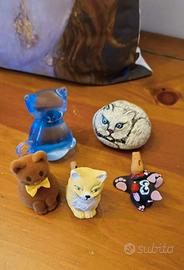 Set di 5 gatti da collezione 