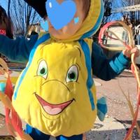 Vestito carnevale flounder 3/6mesi usato a 14 mesi
