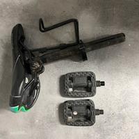 Kit di sella pedali e porta boraccia