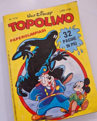 Topolini 250numeri in ordine cronologico dal n1710