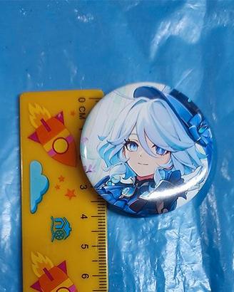 Furina Genshin Impact Spilletta Badge 40mm