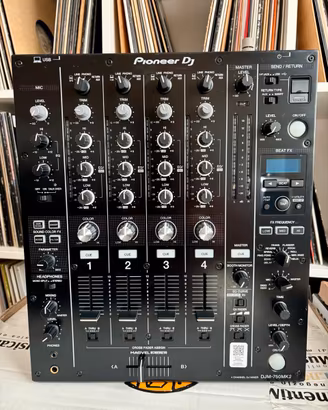 Pioneer DJM-750 MK2 + Decksaver + Scatola Original