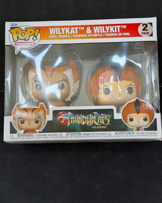 Thundercats Funko Pop Wilykat e Wilykit