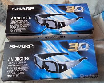 Occhiali 3D della Sharp