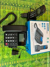 Telefono + cordless Brondi
