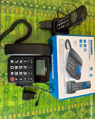 Telefono + cordless Brondi
