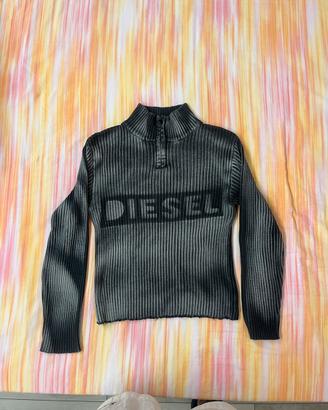 Felpa con zip Diesel Vintage