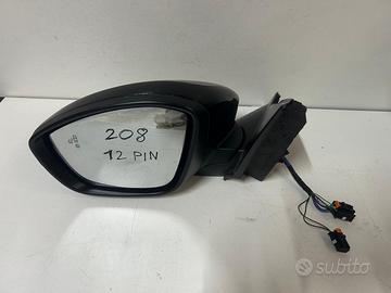 Specchietto retrovisore sx peugeot 208 2019>2025