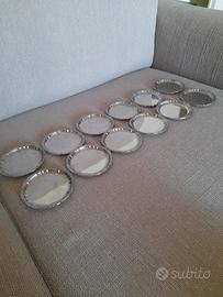 Sottobicchieri in acciaio