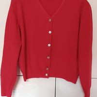 Cardigan Rosso