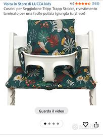 Cuscini per Seggiolone Tripp Trapp Stokke