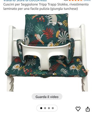 Cuscini per Seggiolone Tripp Trapp Stokke