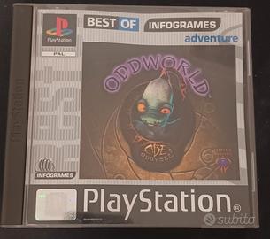 PS1 Best Of Infogrames Oddworld ABE Oddysee