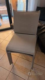set 4 sedie libere Outdoor di ingenua casa