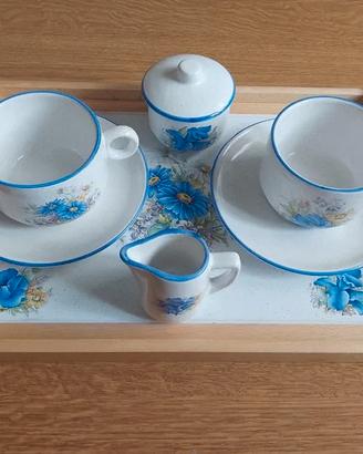 Set colazione da 2 con vassoio