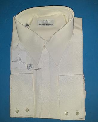 Camicia Uomo Bianca GalaNuccio D'Ottavio Sarto 41M