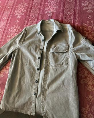 Camicia-Overshirt C.P. Company Corduroy a coste