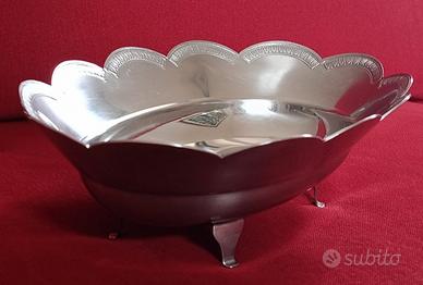 Centrotavola Mepra vintage in acciaio inox