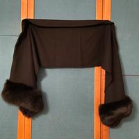 Scialle in pelliccia vera 2