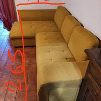 Divano con penisola