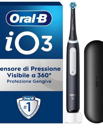 3 Spazzolino Elettrico, 1 Testina di Ricambio, Cus