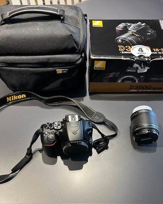 Nikon D3500 + 18-55mm VR perfetta