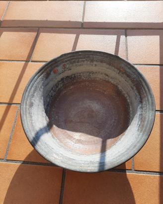 Catino antico in ottone