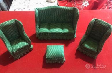 Salotto  bambole vintage