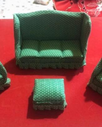 Salotto  bambole vintage