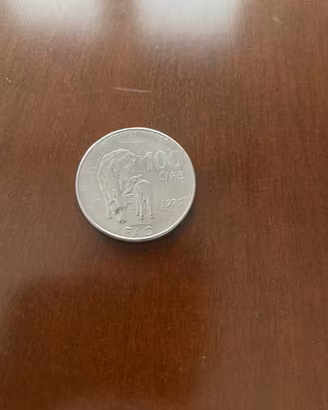 100 lire nutrire il mondo da collezione rara