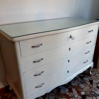 Cassettiera in legno - vintage