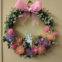 Ghirlanda o retro porta 