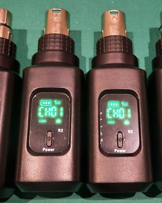 Ricevitore trasmettitore wireless per Microfono 