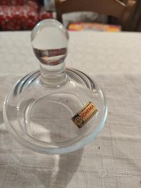 vintage bottiglia cristallo di Boemia 
