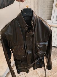 giacca da moto in pelle