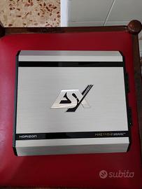 amplificatori e box doppio subwoofer da 38