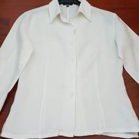 Camicia di lino bianca Nadine